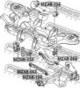 MAZDA EG252869XA Mounting, differential